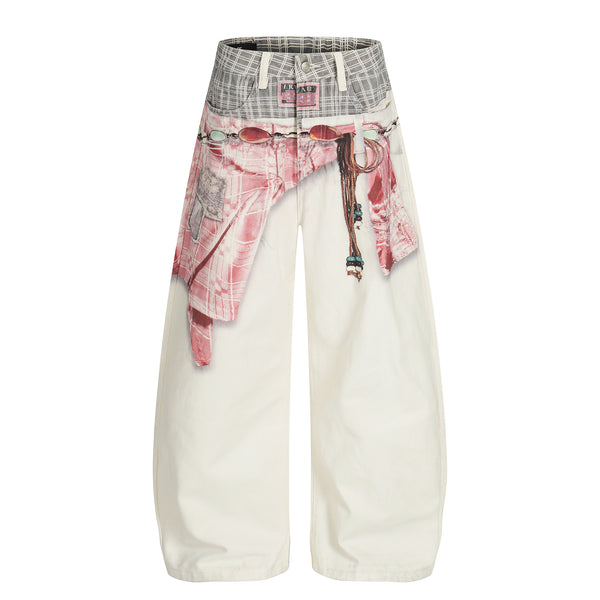 PRVIOUS DENIM PANTS